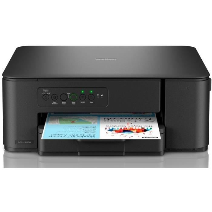 Escáner de documentos - BROTHER - DCP-J1260W - Profesional - Ethernet/Wi-Fi/Wi-Fi Direct - Dúplex