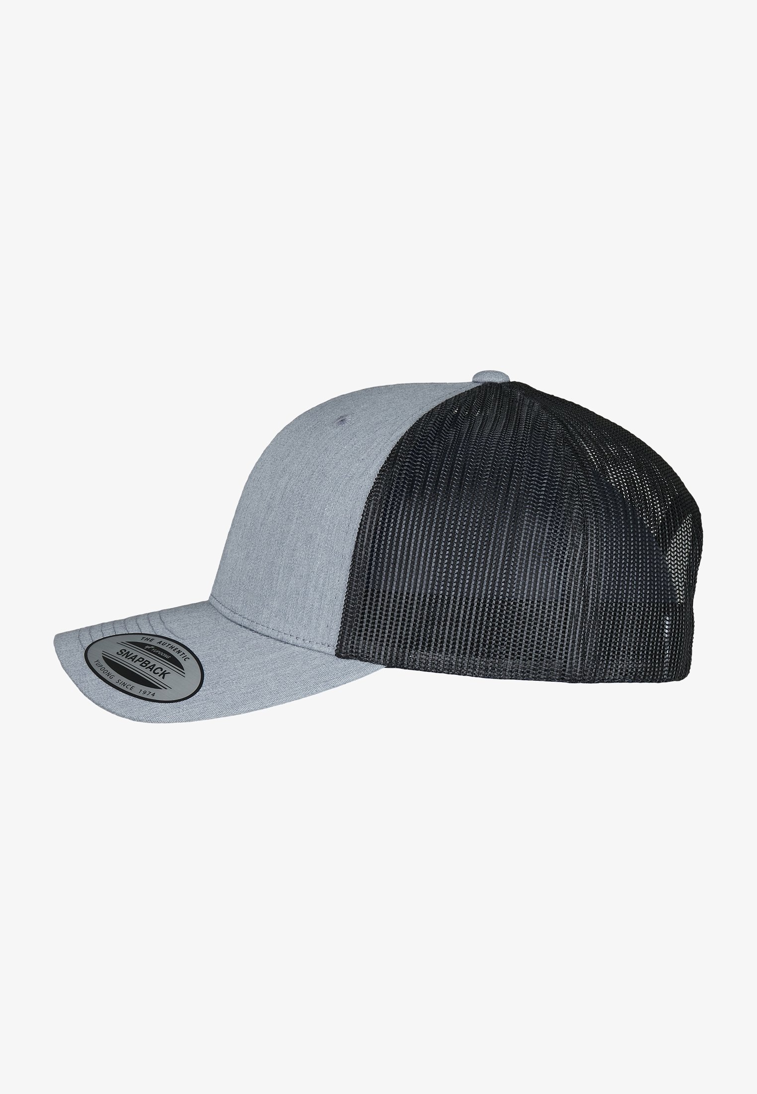Flexfit RETRO TRUCKER 2-TONE - Nokamüts - heather/must
