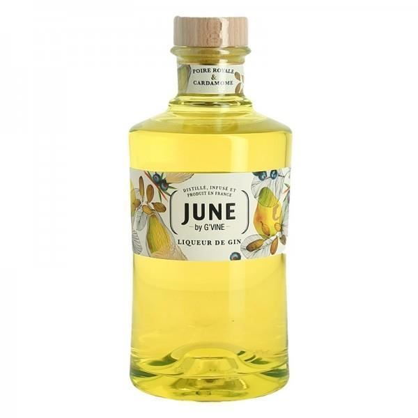 June by G'Vine - Gin Poire royale et Cardamone - 37,5 % Vol. - 70 cl
