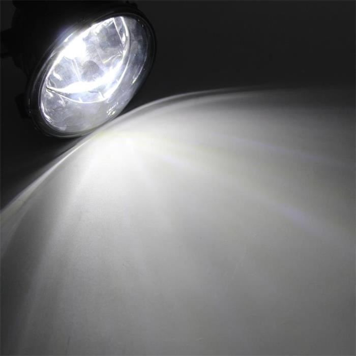 2pcs LED FOG Light - Phare Antibrouillard Avant Led Pour Seat Ibiza Mk4 6j 2009 2010 2011 2012, 2 Pièces, Pha