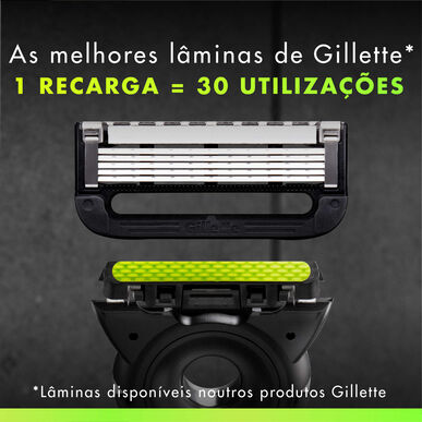 Gillette Pack Labs Neon Night 5 Technologies -parranajokoneen kuorintapala 1 kpl 1 kpl