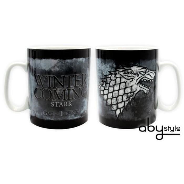 Caneca Game of Thrones - Stark - 460 ml - Porcelana com caixa - ABYstyle
