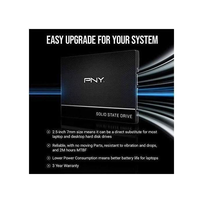 PNY - CS900 SATA - SSD interno - 2,5