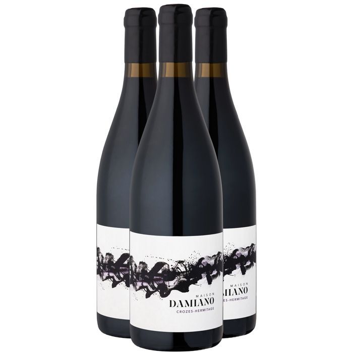 Maison Damiano Crozes-Hermitage 2023 - Rotwein aus dem Rhônetal (3x75cl)