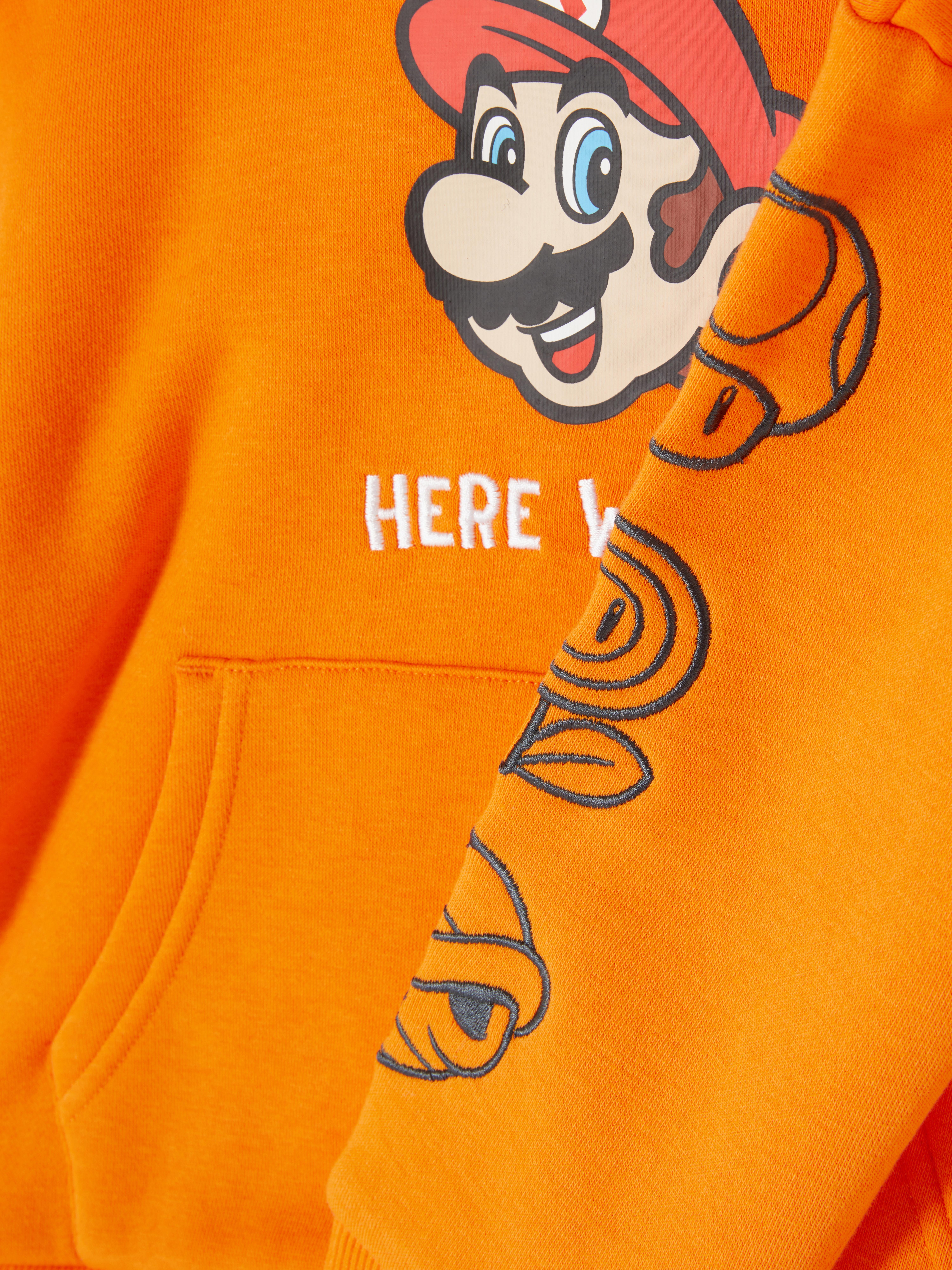 Hanorac cu Mario Fleur - îmbunătățește-ți ținuta micuțului tău cu acest hanorac super cool cu Mario.