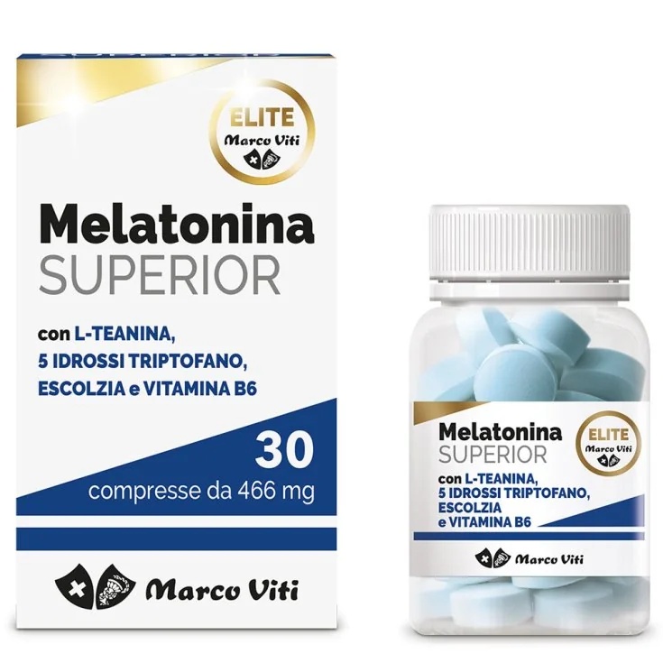 MARCO VITI Melatonin Superior 30 Tabletten glutenfrei
