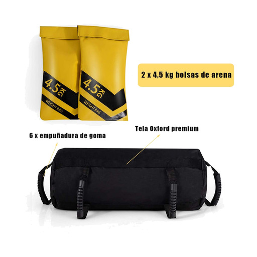 Costway 9kg Trainingssandsack