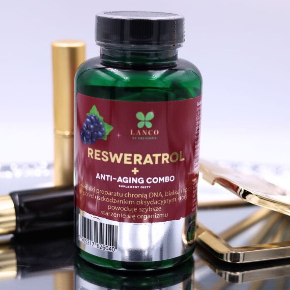 Lanco Nutritions resveratrols + pretnovecošanās līdzeklis