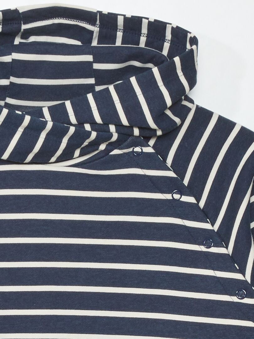 Fleece hoodie - Comfortabel om te dragen - Blauw