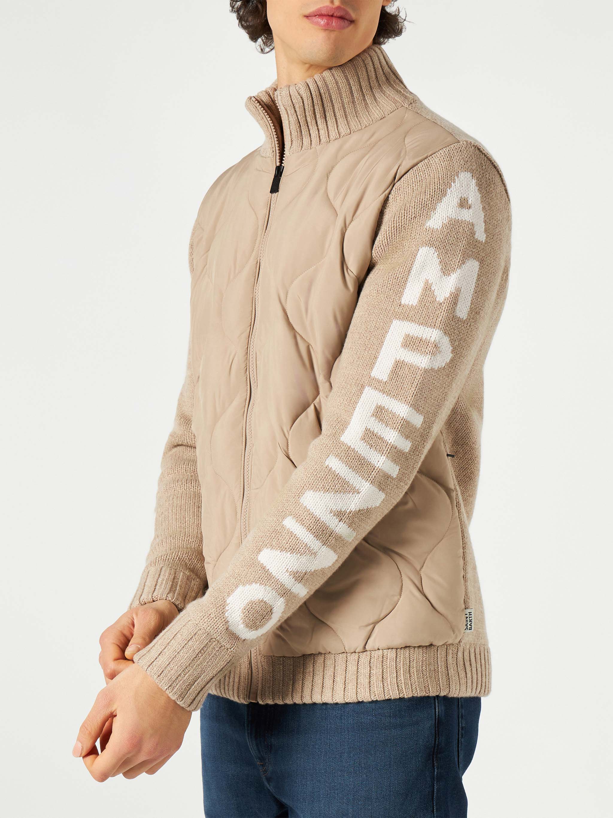 Beige heren dekbed