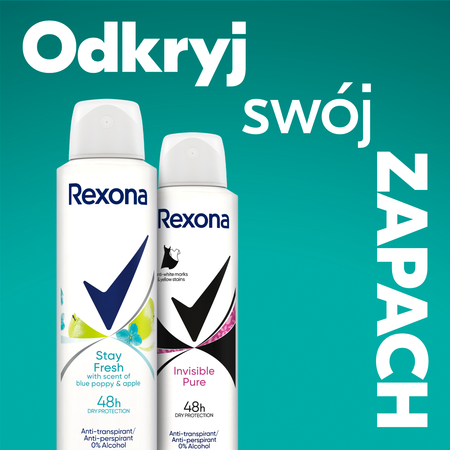 Rexona antiperspirant sprej za žene 150ml za održavanje svježine