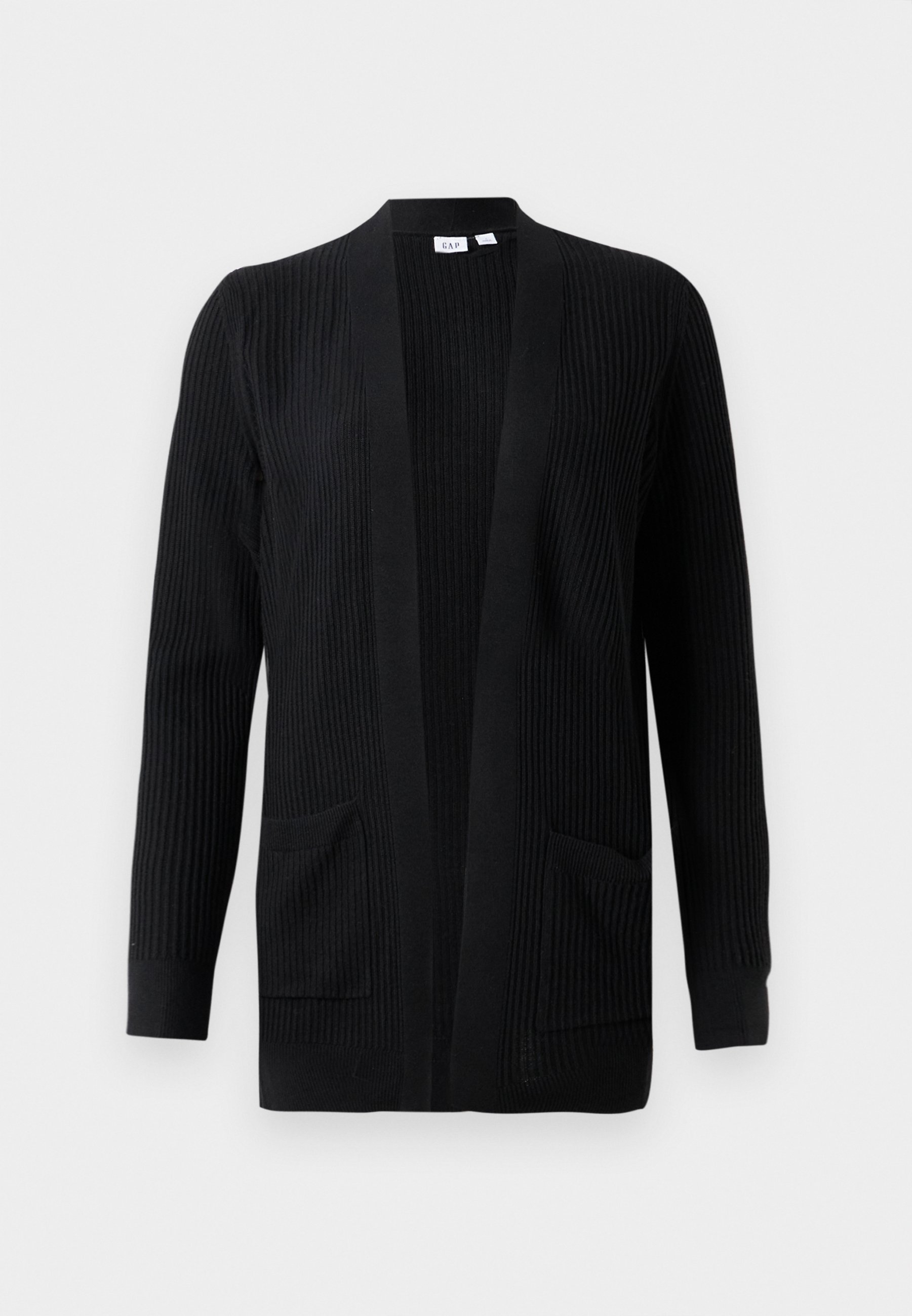 GAP BELLA OPEN THIRD - Strickjacke - schwarz