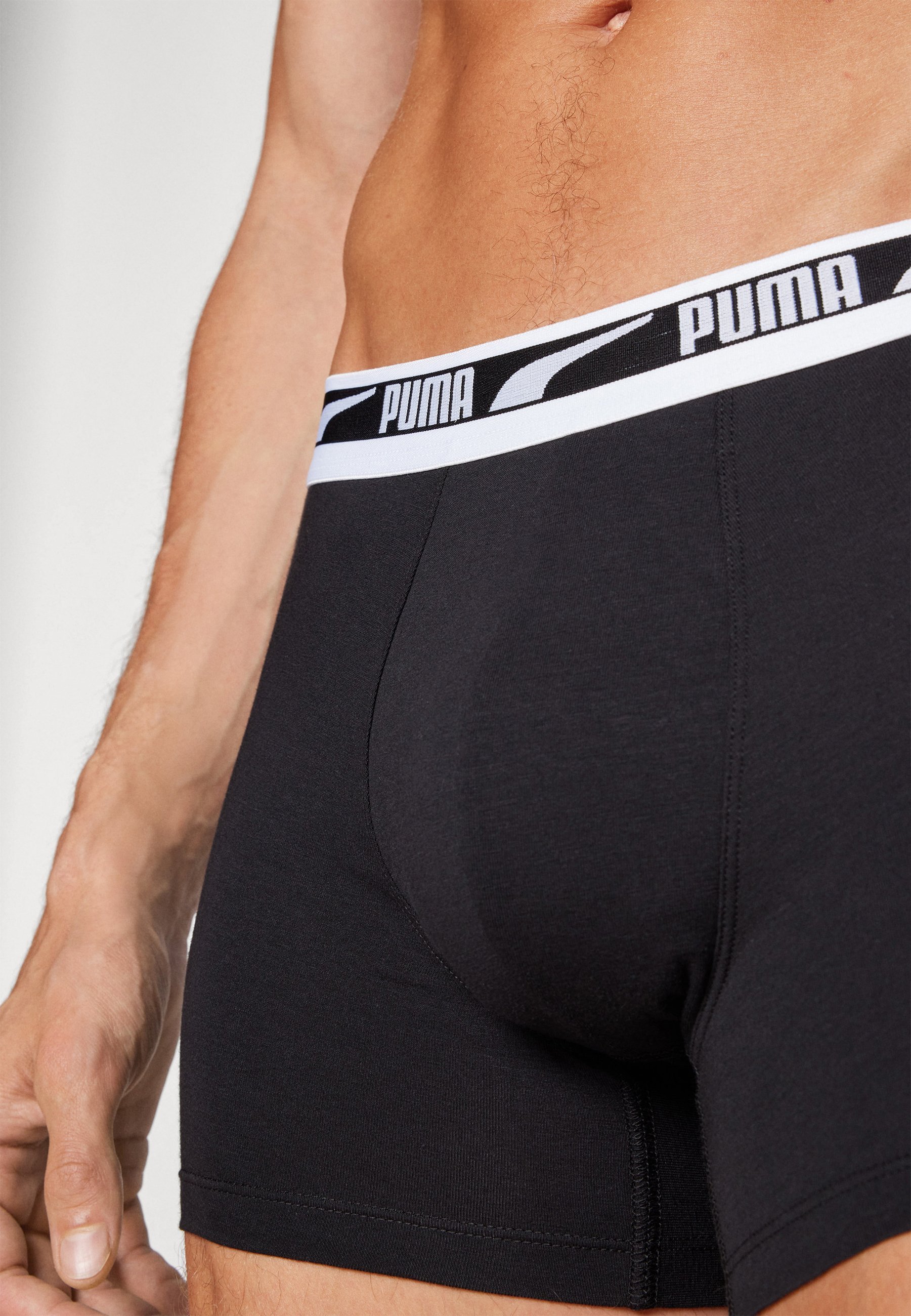 Puma MEN EVERYDAY MULTI LOGO PACK 2 - Slip - neri