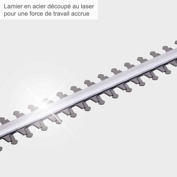 Telescopische elektrische heggenschaar - Scheppach - ETHT500