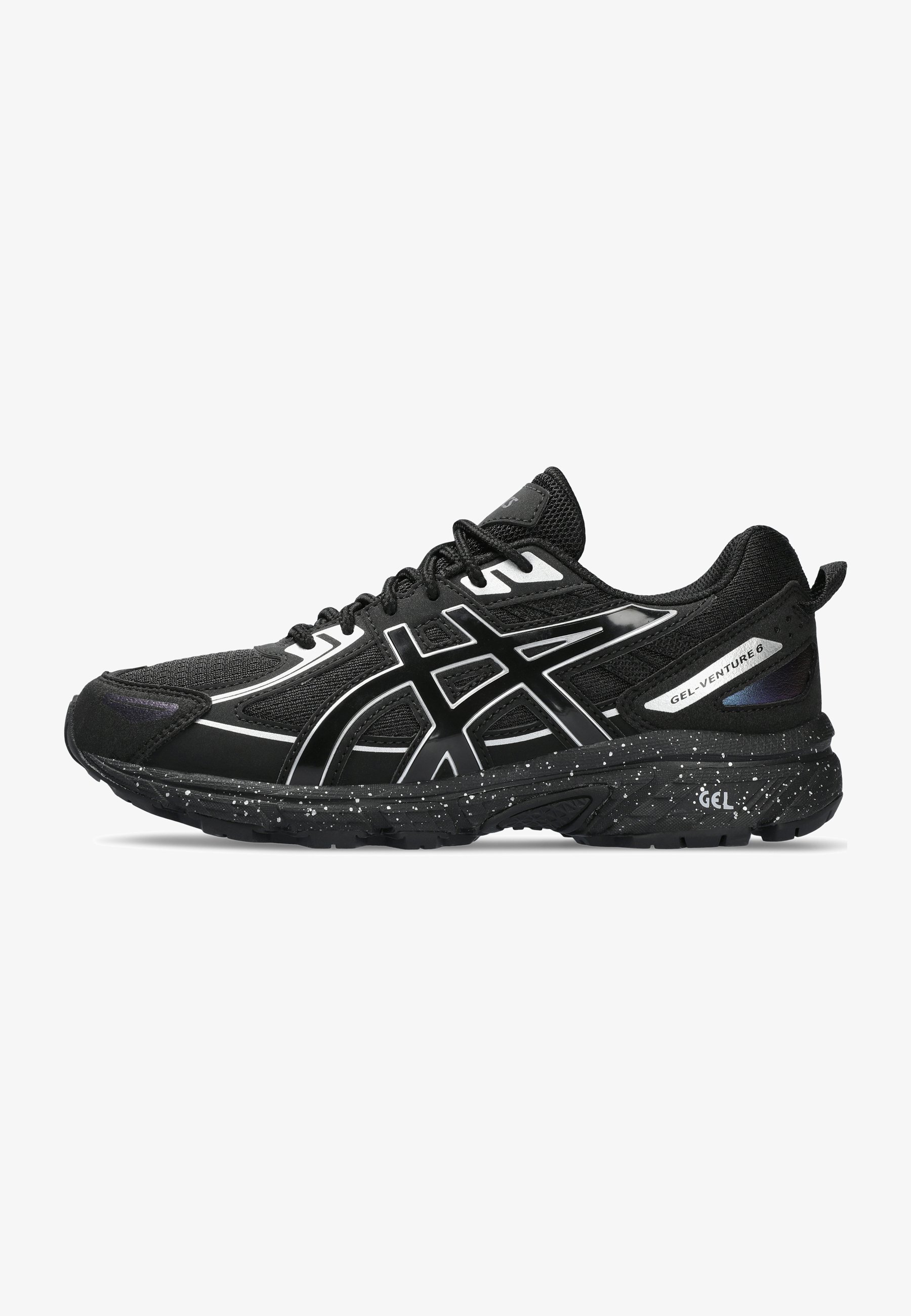 ASICS SportStyle GEL-VENTURE 6 GS - Sneakers - zwart puur zilver