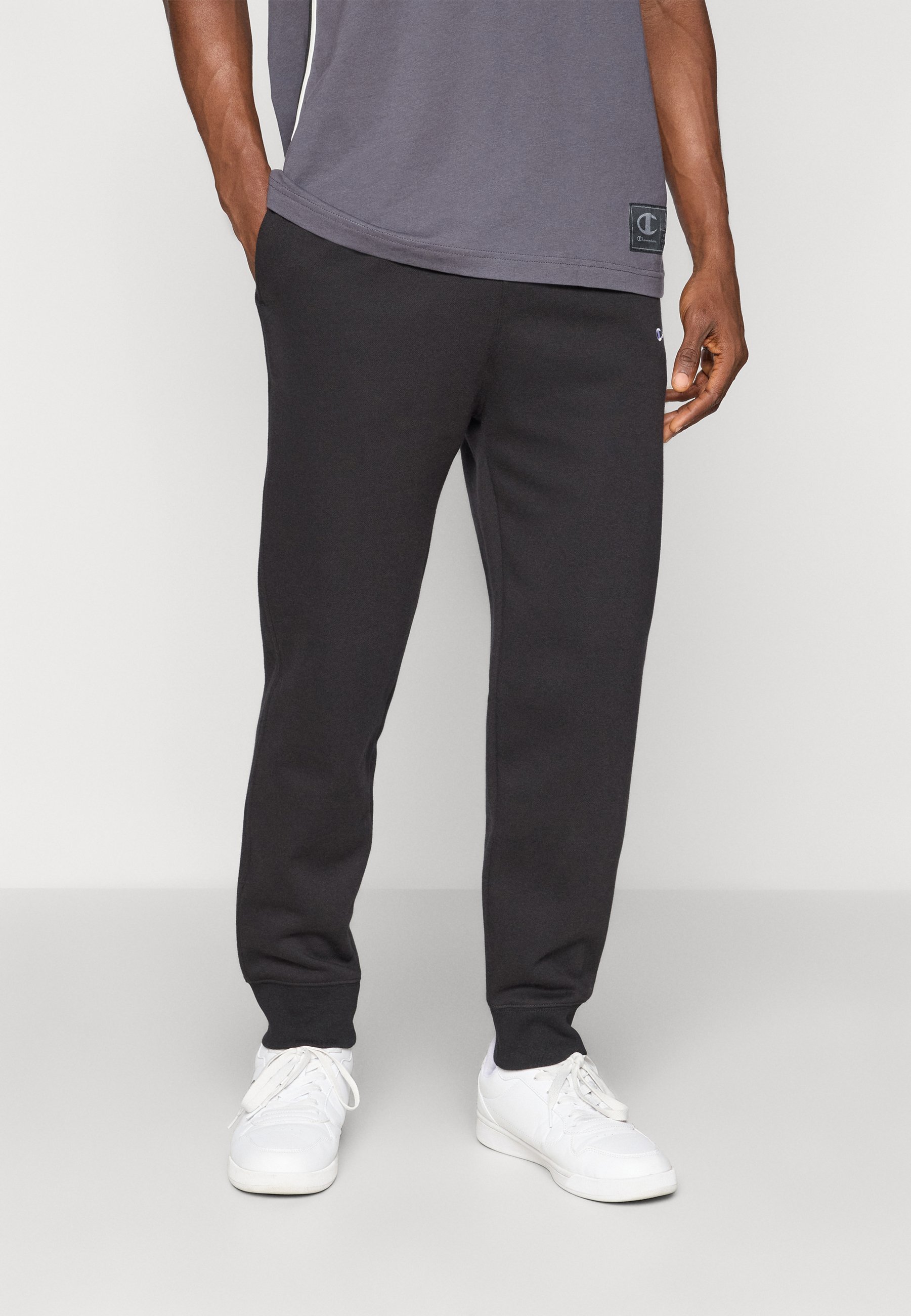 Champion ICONS CUFF PANTS - Trainingsbroek - zwart