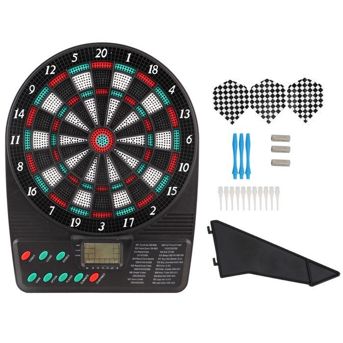 Elektronisches Dartspiel mit automatischer Punktewertung, Softdartspiel, Familienspaß, gezielte Unterhaltung