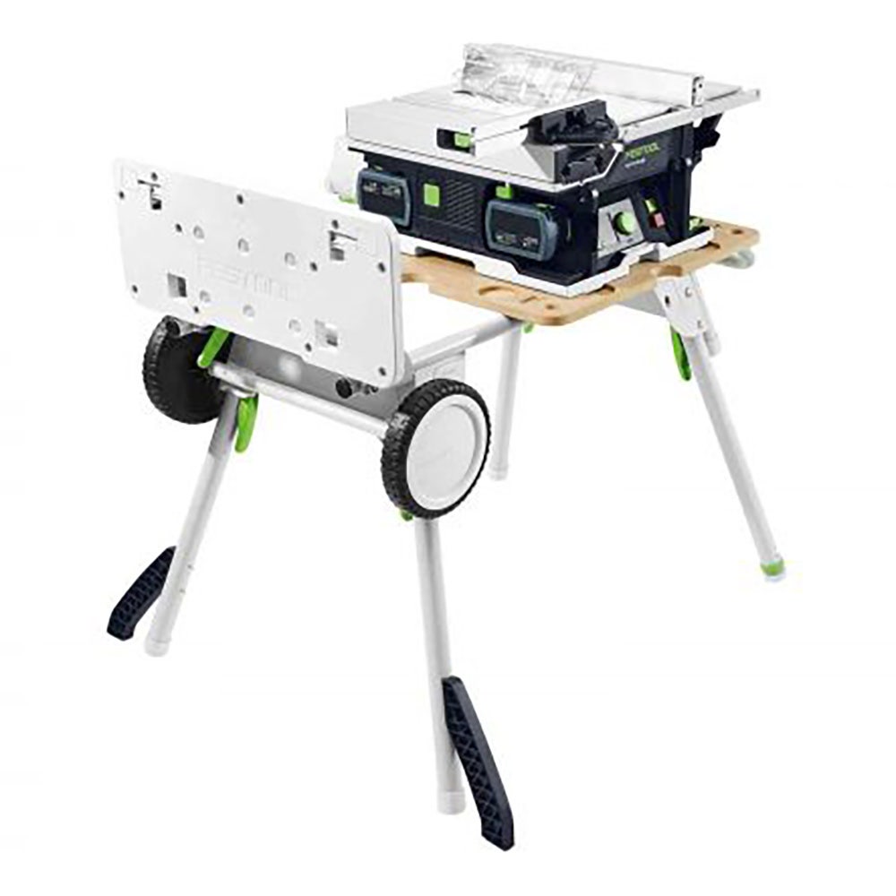 Serra sem fio FESTOOL CSC SYS 50 18 V 168 mm com Systainer 5.2 Ah, Bluetooth e subestrutura 577381