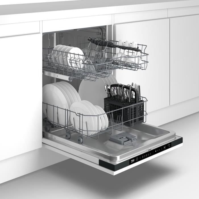BEKO BLVI74F Fully Integrated Dishwasher - 13 Place Settings - 48 dB