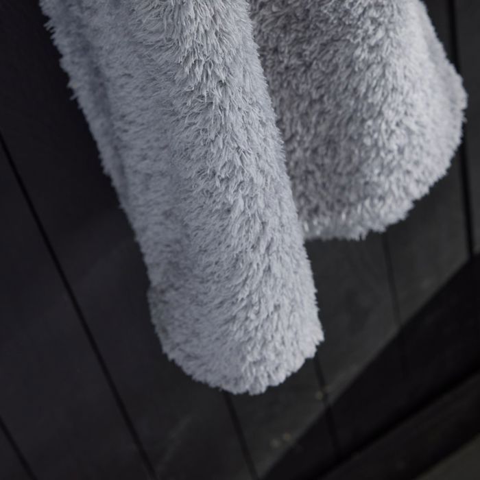 Manta de osito de peluche - AGRADABLE Y CÁLIDA - HOY - Gris 180x220cm