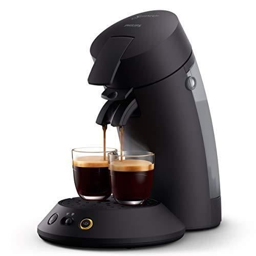 Machine à café - PHILIPS - SENSEO ORIGINAL PLUS CSA210/60 - Dosettes - Noir - Sélecteur d'intensité