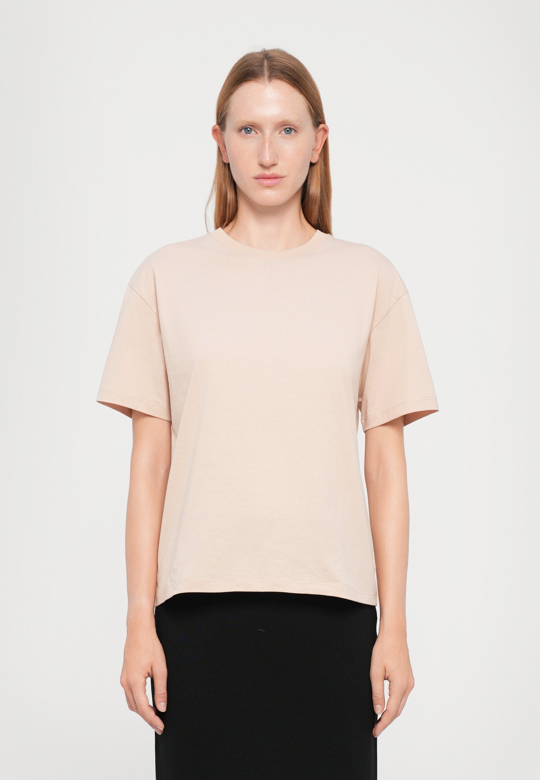 Filippa K T-shirt a vestibilità ampia - T-shirt basic - rosa cipria