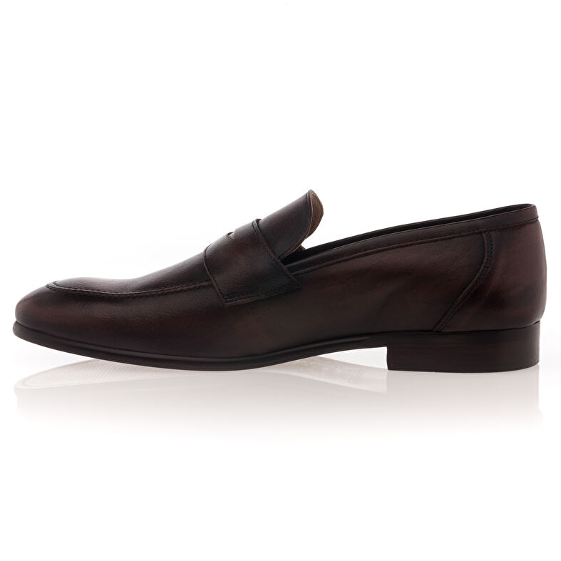 Mocasines/zapatos náuticos marrones para hombre