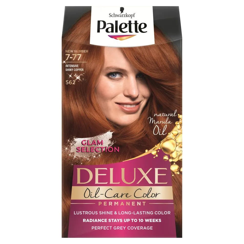 Palette Deluxe Farba do włosów 562 Intensywnie Lśniąca Miedź