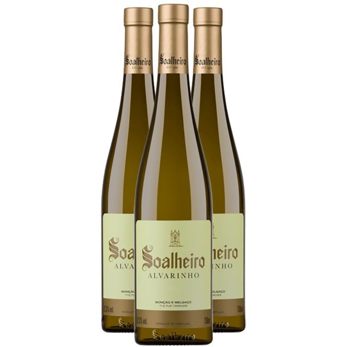 Soalheiro Vinho Verde Monção and Melgaço 2023 - Vin Blanc du Portugal (3x75cl)