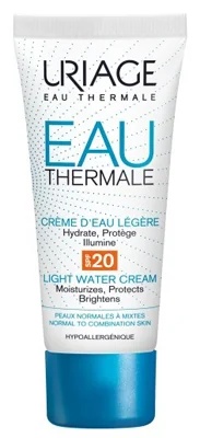 URIAGE Uriage Eau Thermale Light Water Cream SPF20 niisutav ja kaitsev näokreem 40 ml