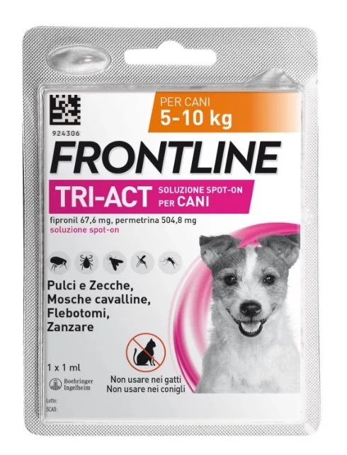 Pipeta Frontline Triact 1 S 510 kg