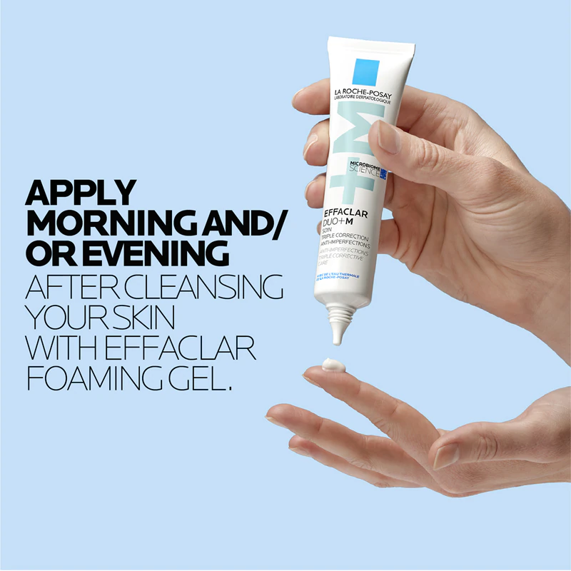 La Roche-Posay Effaclar DUO (+M) korekčná, regeneračná starostlivosť pre pleť s nedokonalosťami a akné