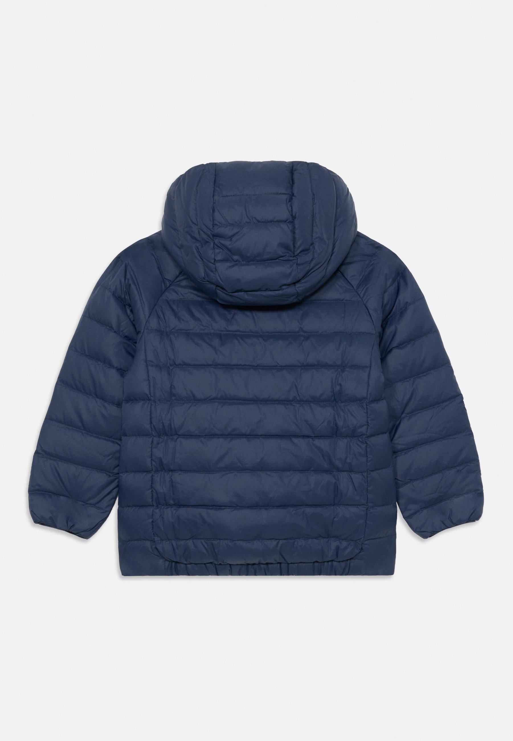 Patagonia BABY REVERSIBLE HOODY UNISEX - Donsjack - donkerblauw/rood