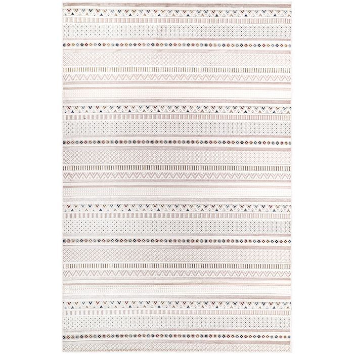 Alfombra grande de diseño contemporáneo y moderno - Beige (290x200 cm) - Nimbus Beige