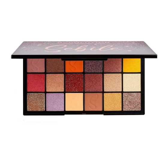 Makeup Revolution x Sebile paleta cieni do powiek Night 2 Night 18g