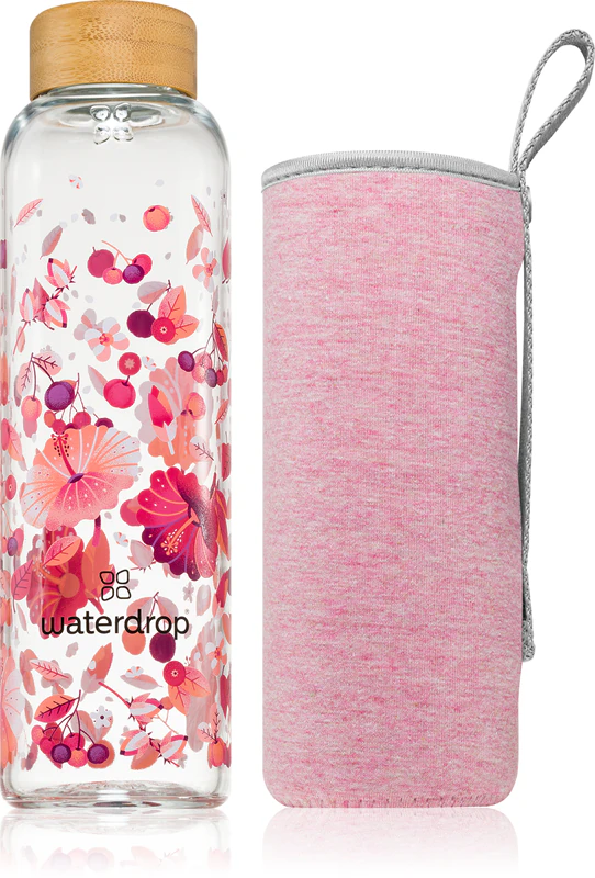 Waterdrop Glass Edition glazen waterfles