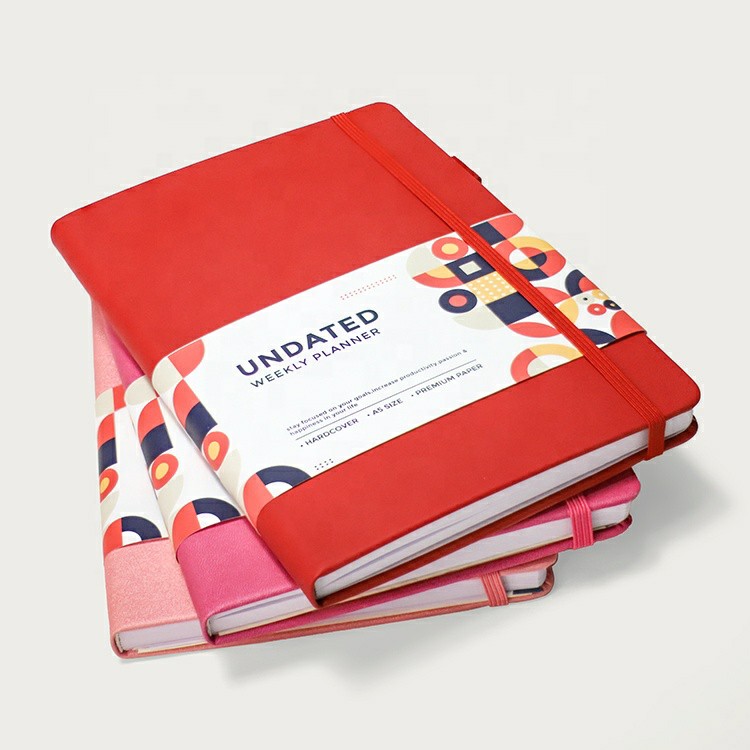 Quaderno personalizzato formato A5, copertina rigida in pelle, diario, agenda
