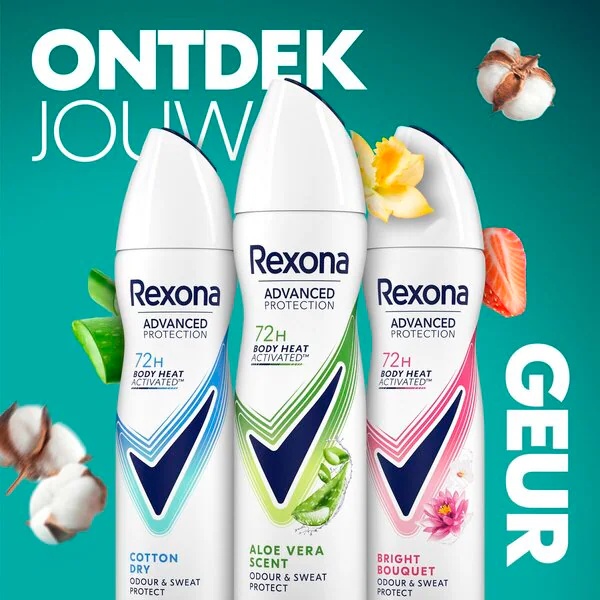 Rexona Women Advanced Protection Aloe Vera antiperspirant sprej 150ml