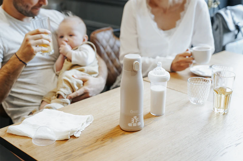 Ohřívače lahví Babymoov Moo & Feed Mineral Beige