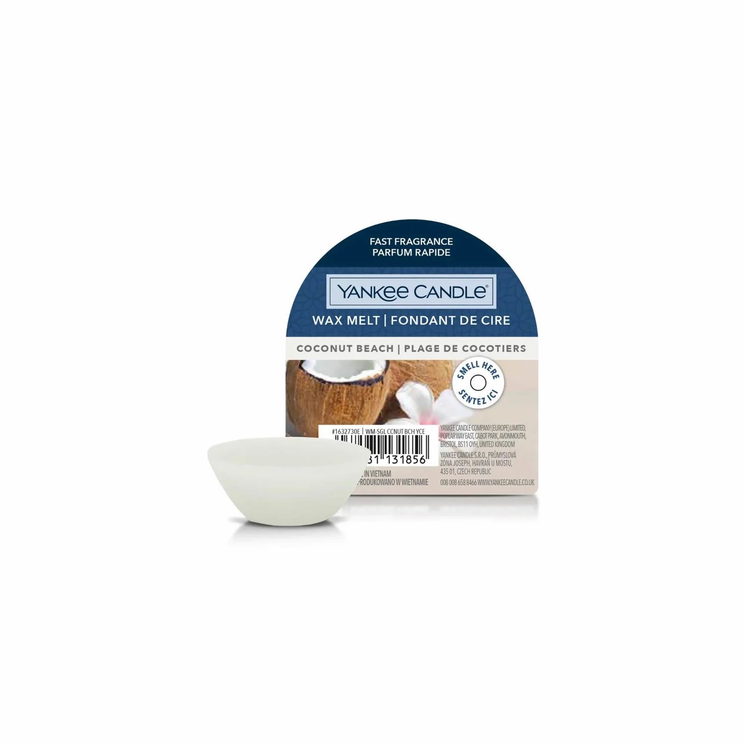 Wax Melts Coconut Beach - Candela Profumata