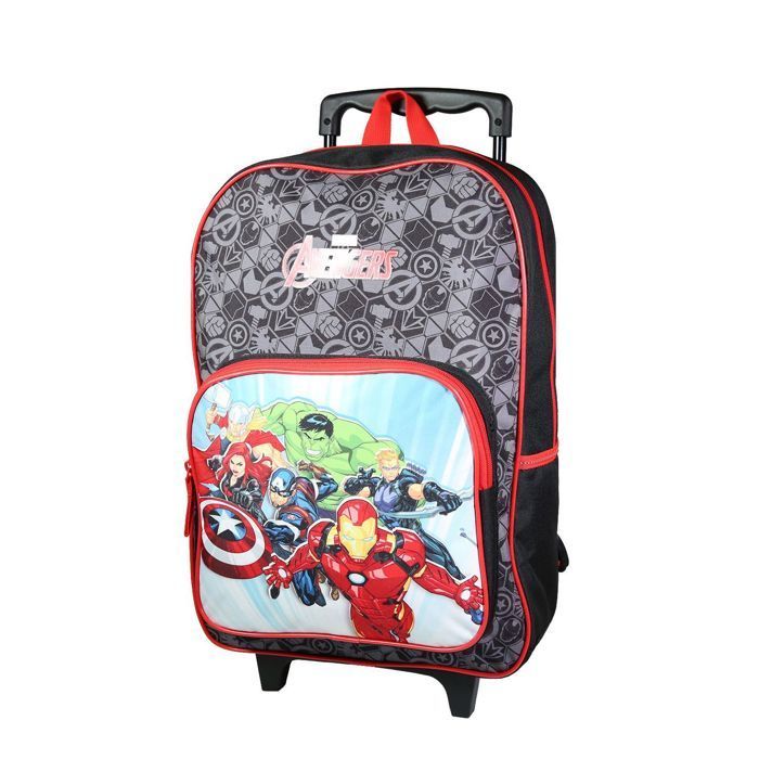 Bagtrotter 41cm Marvel Avengers rolrugzak zwart