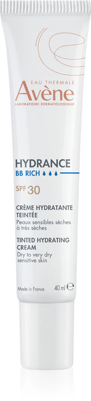 Avène Hydrance BB Rich Creme Hidratante com Cor FPS 30