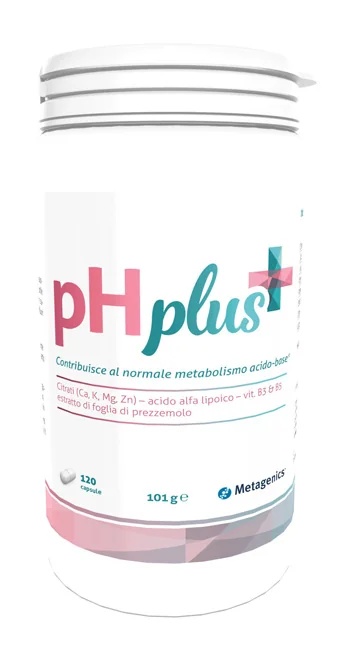 METAGENICS Ph Plus 120 capsules Zuur-base-evenwicht
