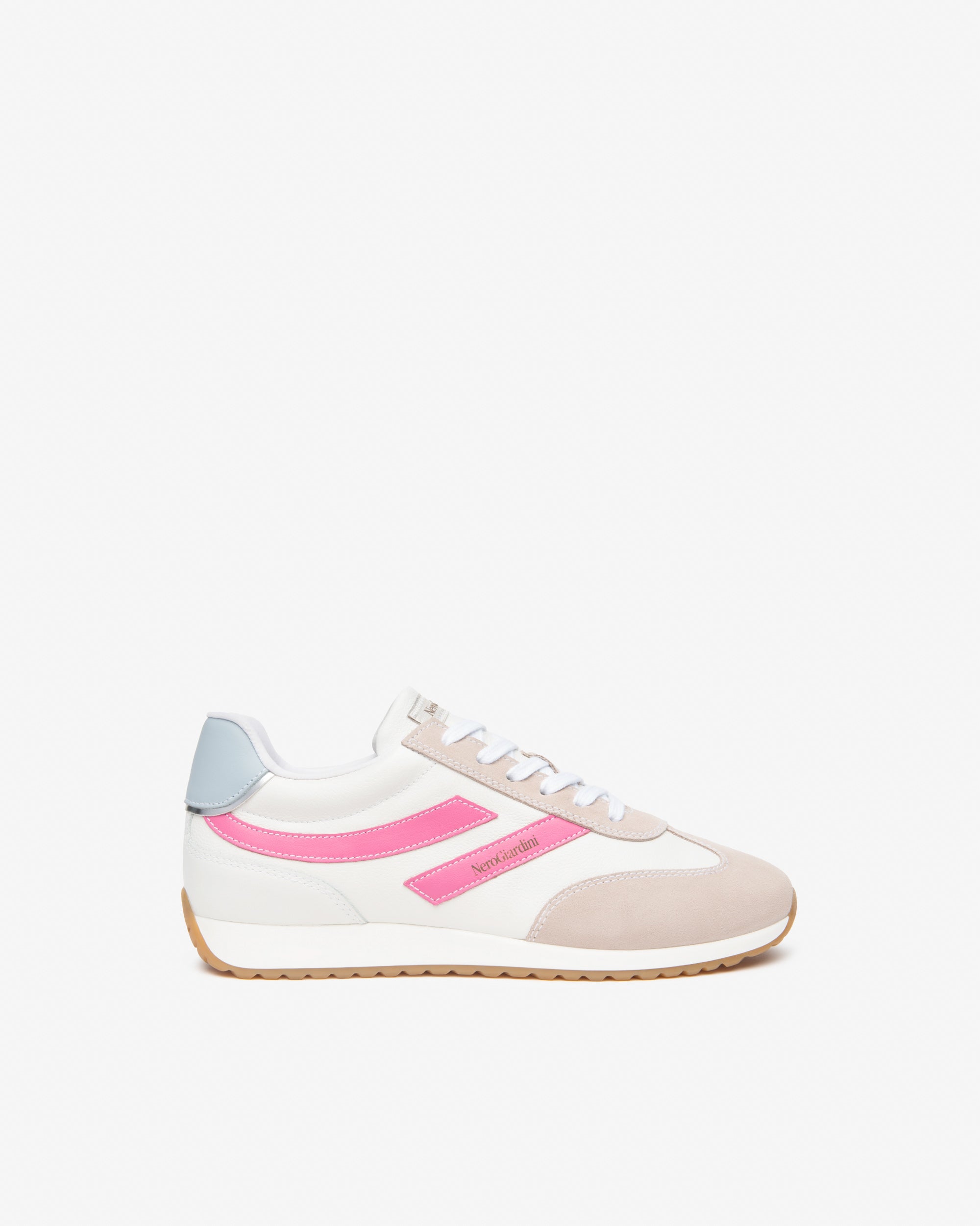  Damen-Sneaker aus Leder, Wildleder und Funktionsmaterialien
