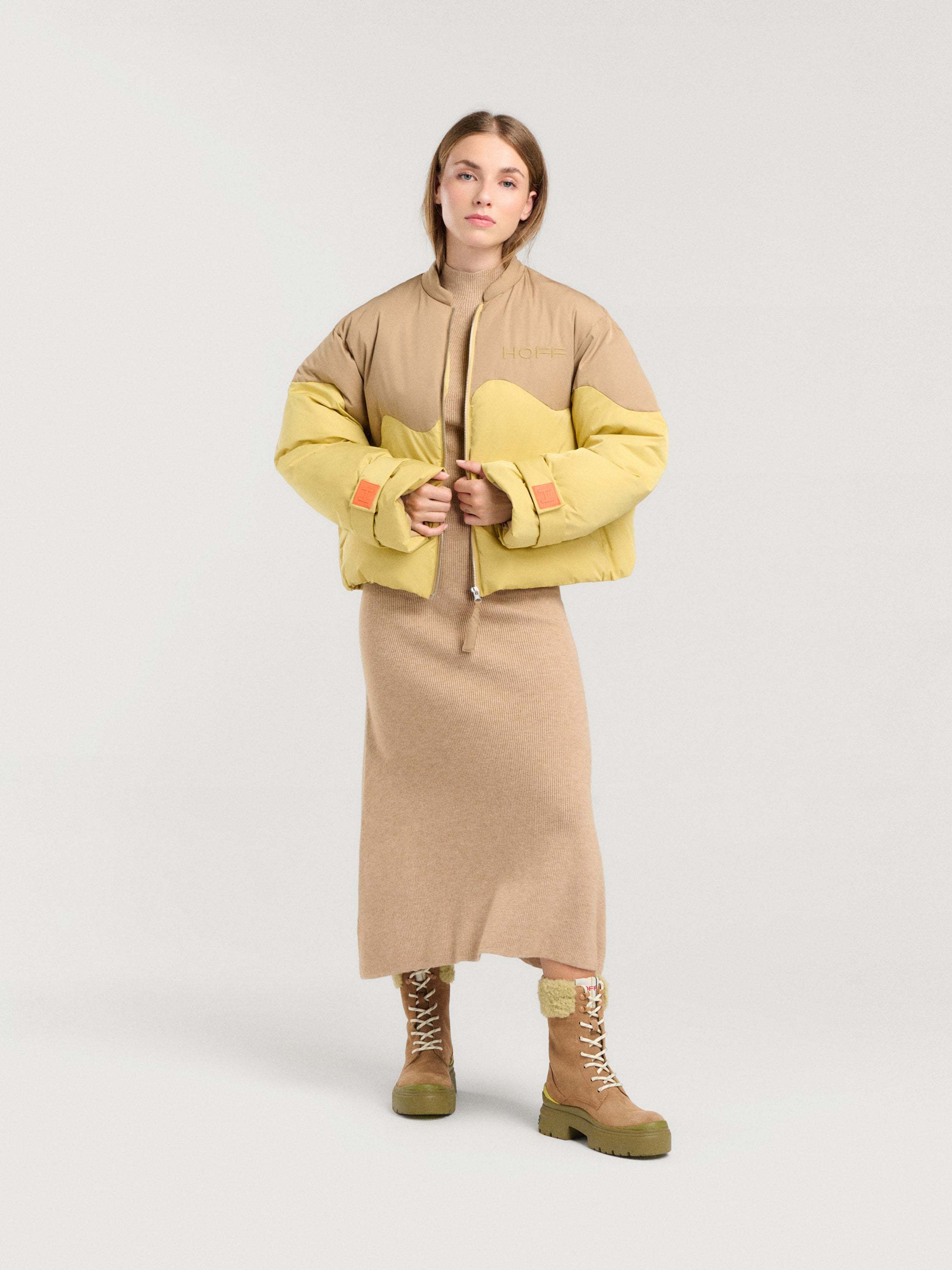 CHAQUETA BOMBER ZERMATT MARRÓN