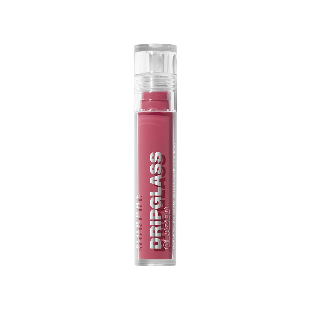 Dripglass Glazed High Shine Lip Gloss Shatterproof Mauve - Morphe