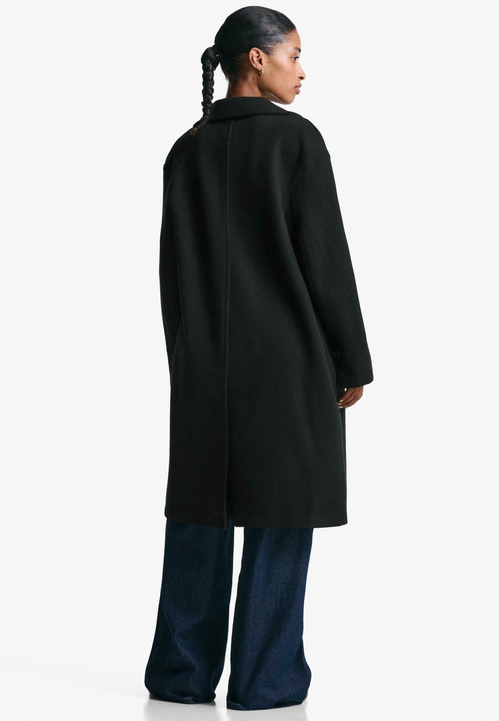 Cappotto Bershka Classic - nero