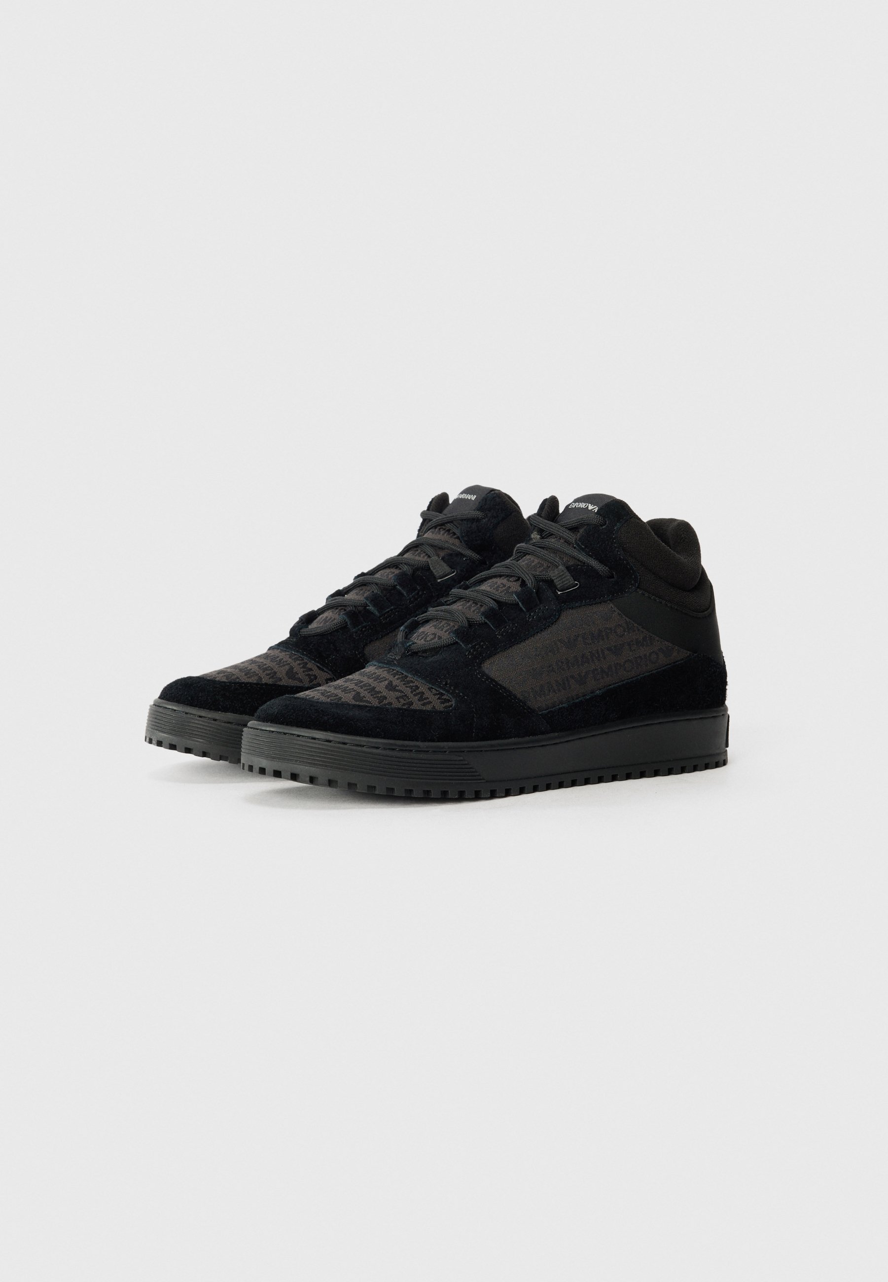 Emporio Armani High-Top-Sneaker – schwarz