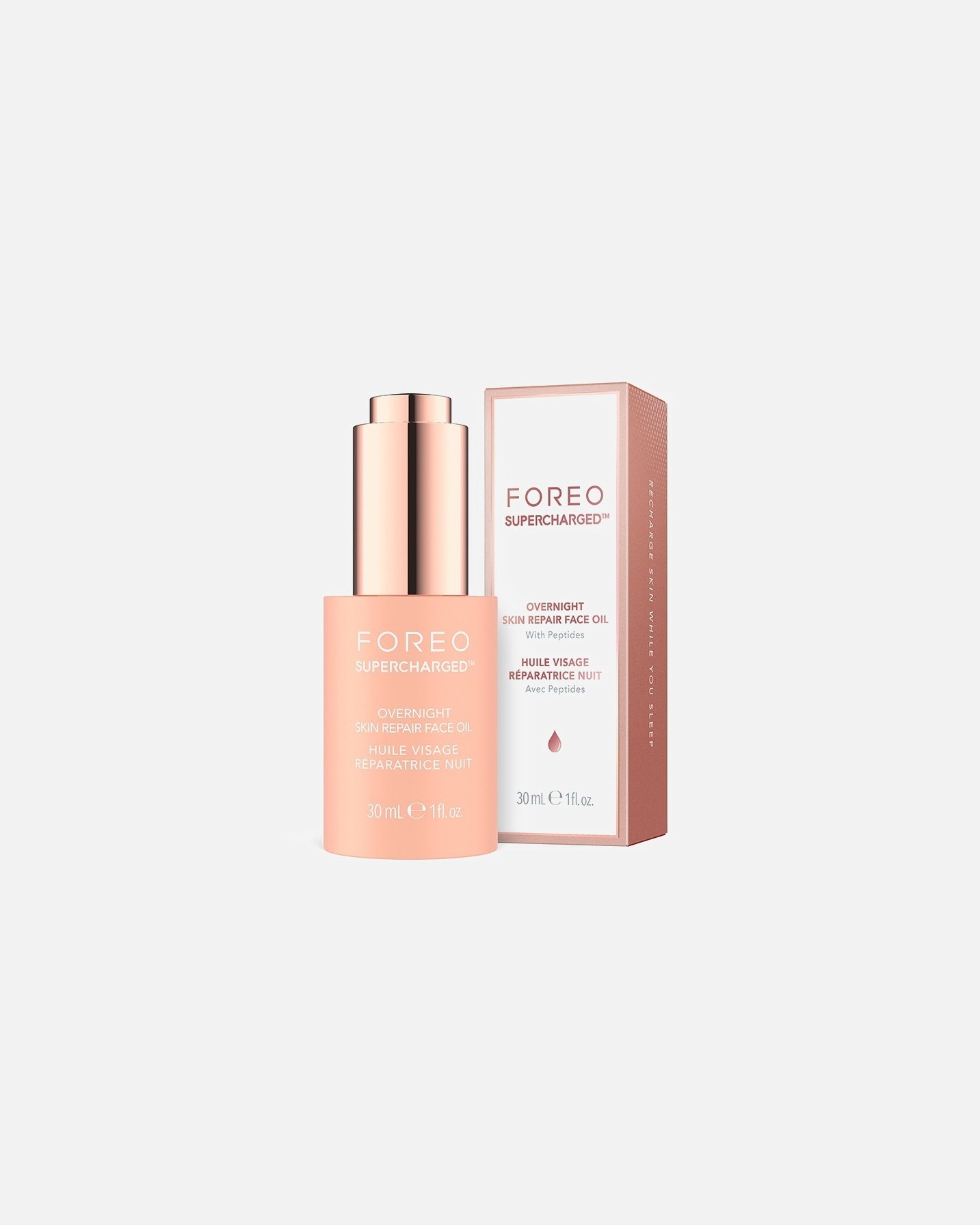 FOREO Pleťový olej SUPERCHARGED™ – Nočný olej na starostlivosť o pleť – 30 ml