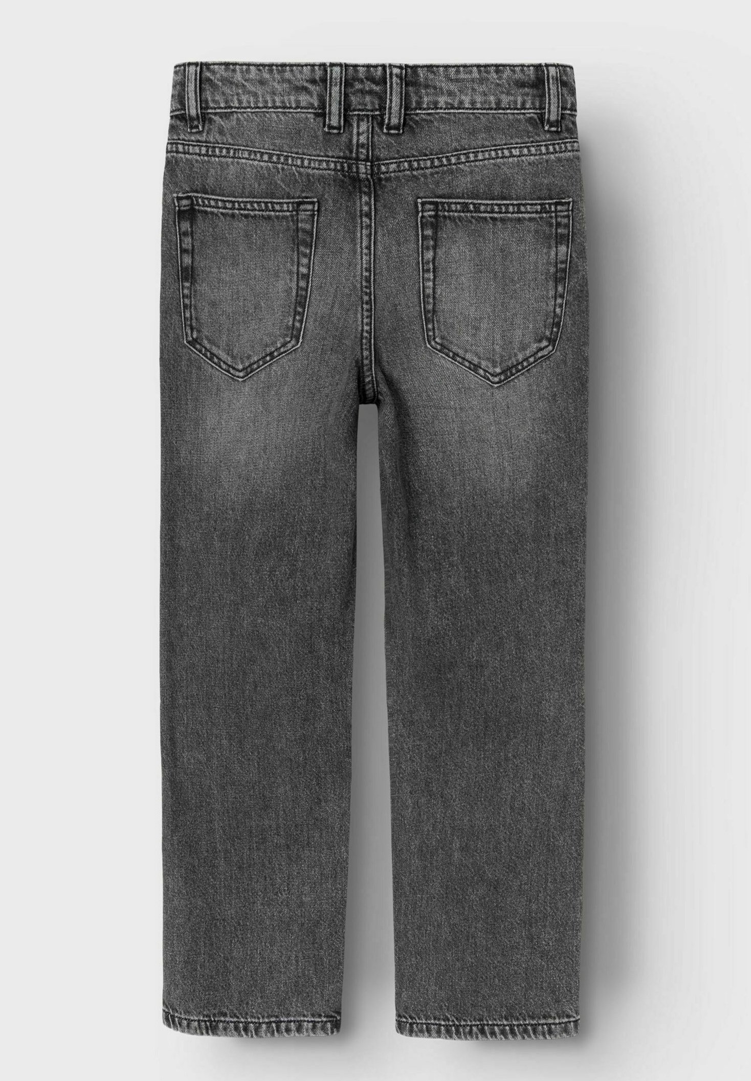 Rovné džínsy Name it - tmavošedý denim